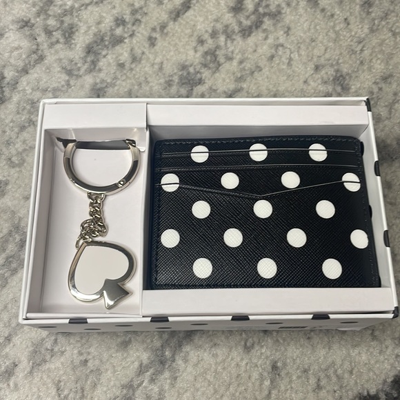 kate spade Bags Nib Kate Spade Card Case And Key Fob Set Poshmark